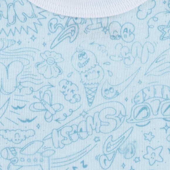 Nike Baby Boys 3-Piece Box Set 0-6 Months Glacier Blue Bodysuit Bib Hat NWT - Picture 5 of 5